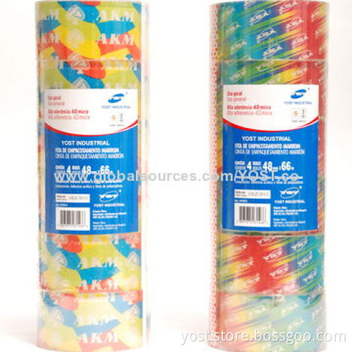 China Hot Sale Super Clear BOPP Tape, BSCI, Taiwan Glue